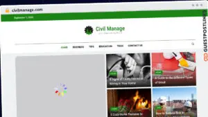 Publish Guest Post on civilmanage.com