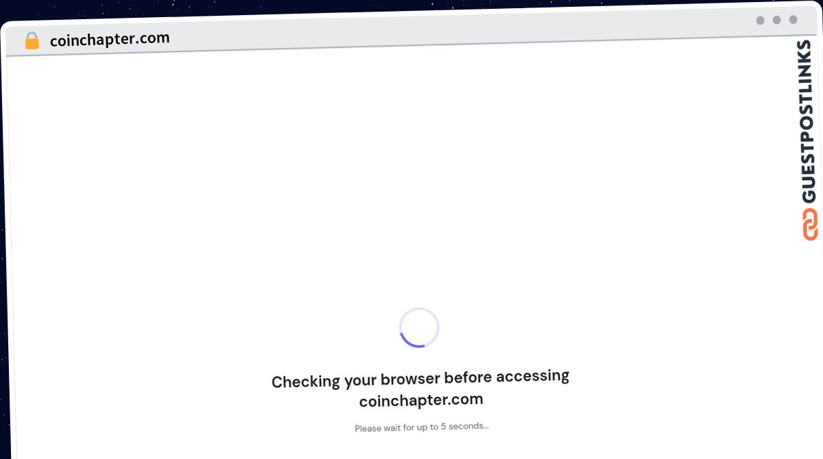 Publish Guest Post on coinchapter.com