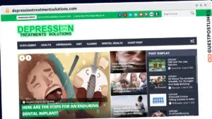 Publish Guest Post on depressiontreatmentsolutions.com