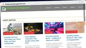 Publish Guest Post on firstbusinessmagazine.com
