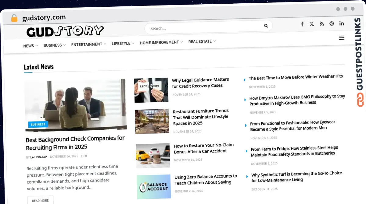 Publish Guest Post on gudstory.com