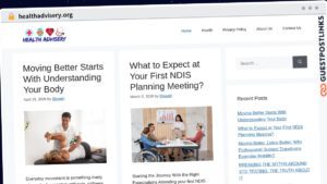 Publish Guest Post on healthadvisery.org