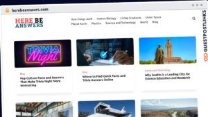 Publish Guest Post on herebeanswers.com