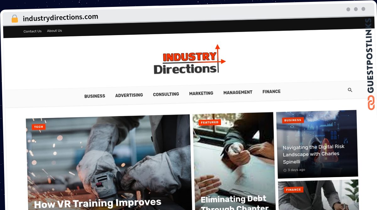 Publish Guest Post on industrydirections.com