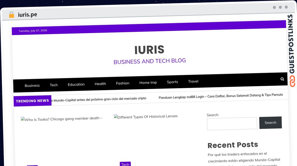 Publish Guest Post on iuris.pe