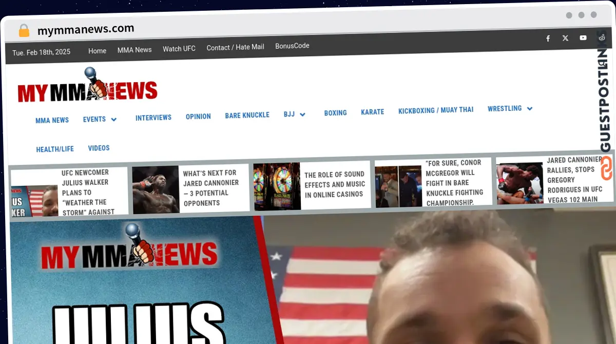 Publish Guest Post on mymmanews.com