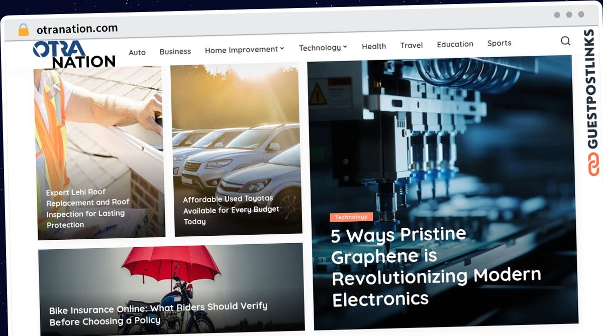 Publish Guest Post on otranation.com