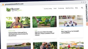 Publish Guest Post on pleasantstonefarm.com