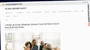 Publish Guest Post on scholarshipgiant.com