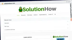 Publish Guest Post on solutionhow.com