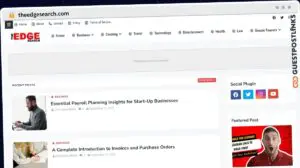 Publish Guest Post on theedgesearch.com