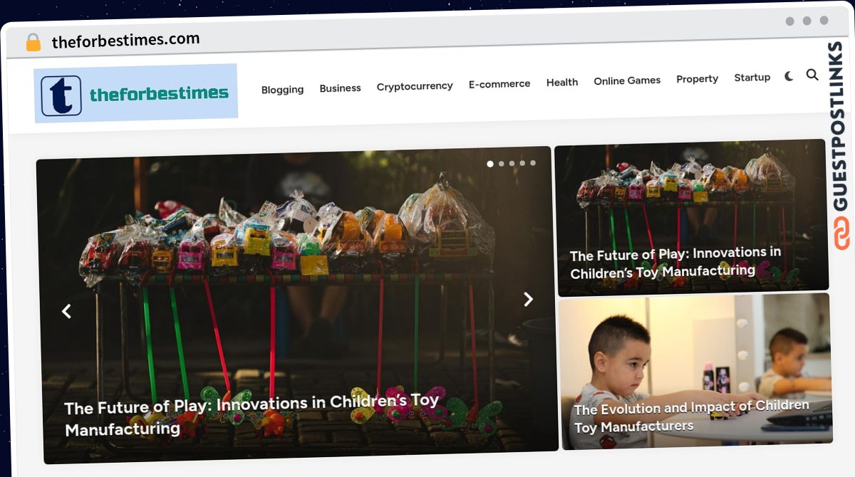 Publish Guest Post on theforbestimes.com