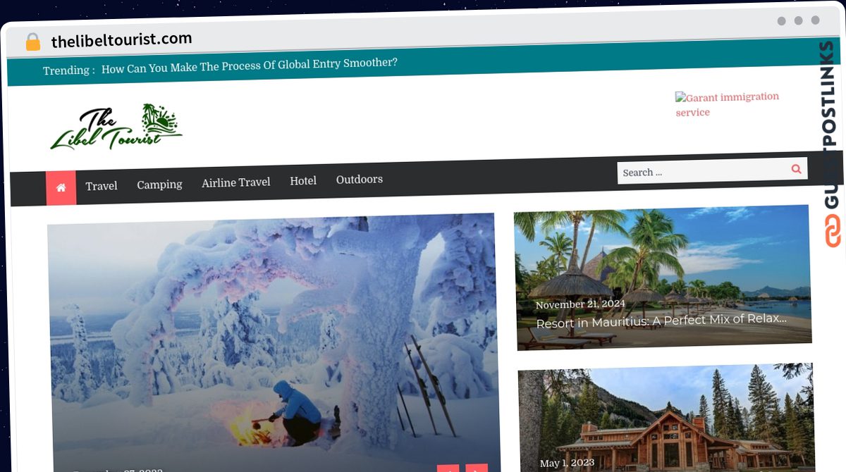Publish Guest Post on thelibeltourist.com