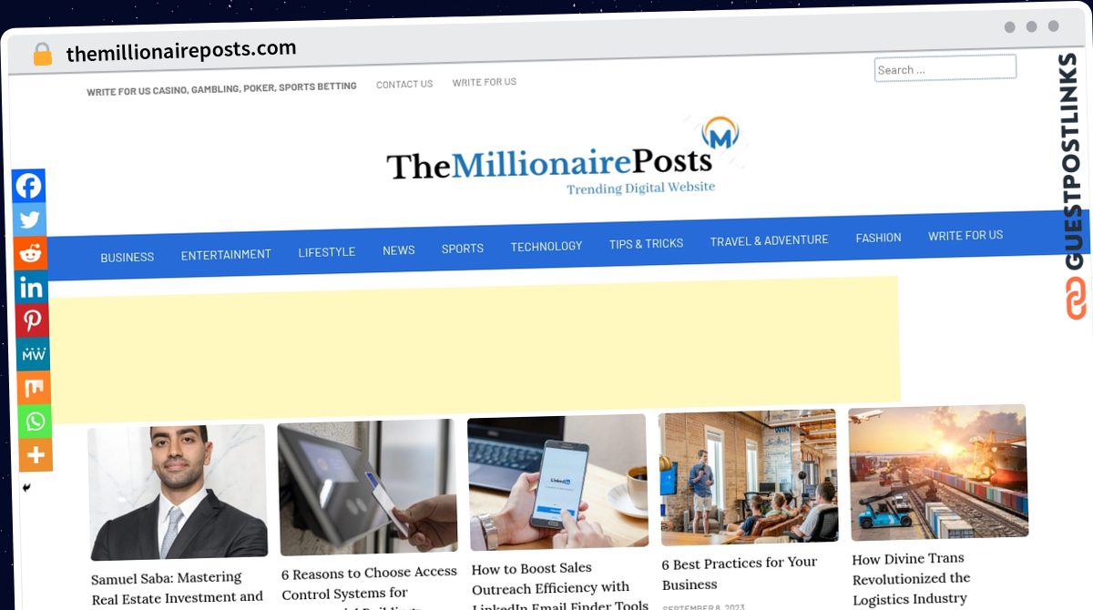 Publish Guest Post on themillionaireposts.com