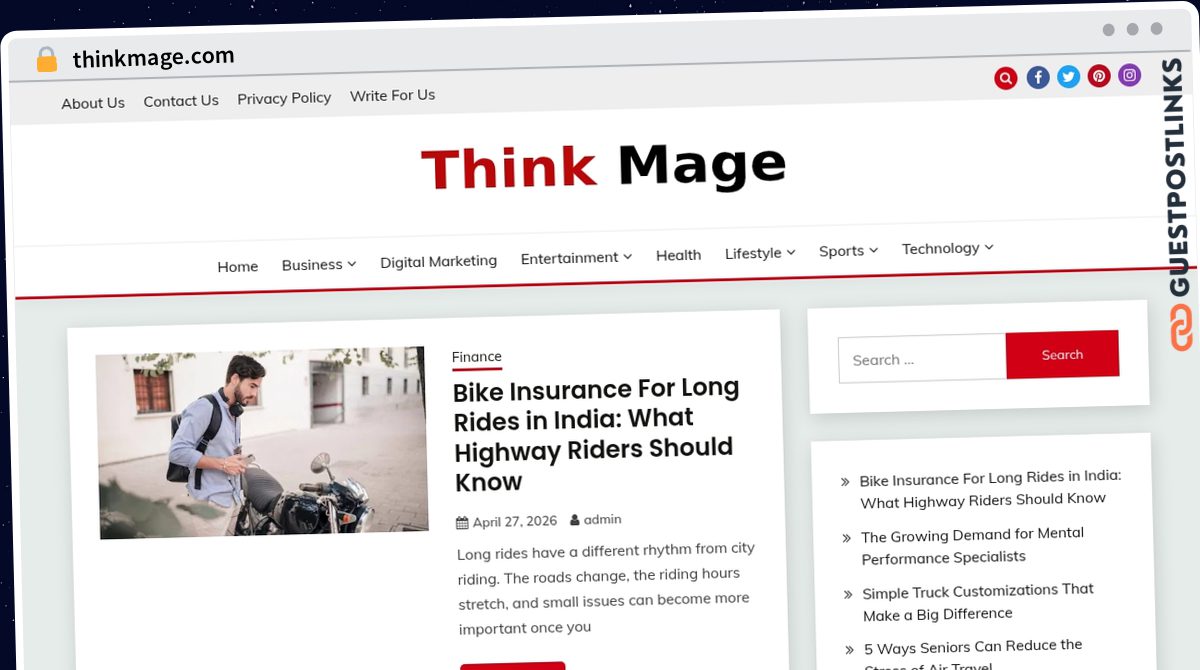 Publish Guest Post on thinkmage.com