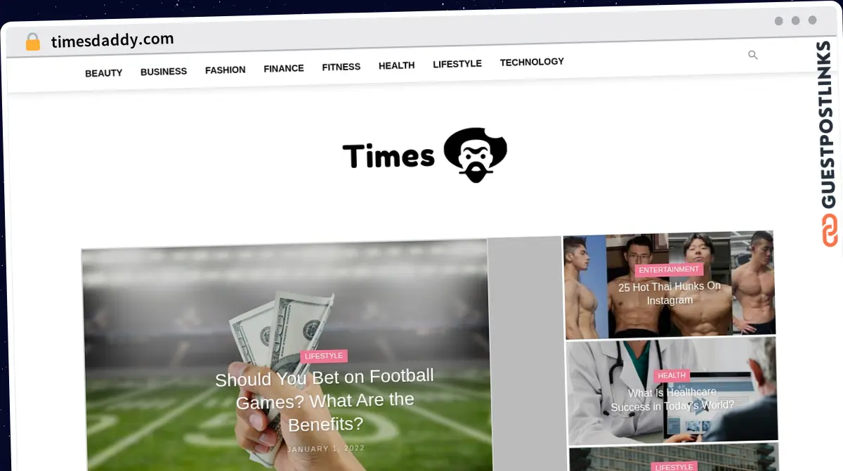 Publish Guest Post on timesdaddy.com
