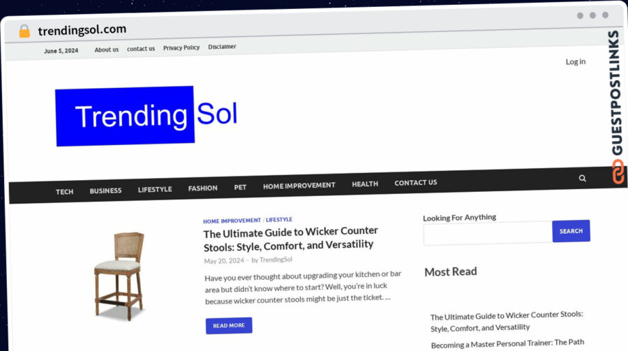 Publish Guest Post on trendingsol.com