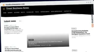 Publish Guest Post on trustbusinessnews.com