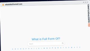 Publish Guest Post on whatisfullformof.com