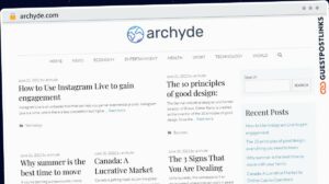 Publish Guest Post on archyde.com