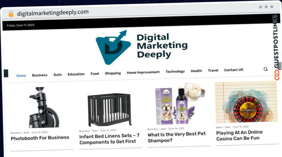 Publish Guest Post on digitalmarketingdeeply.com
