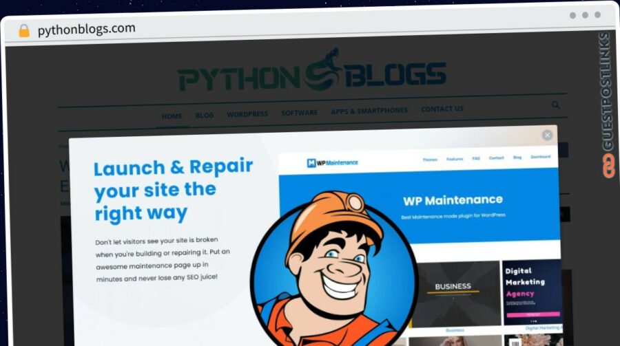 Publish Guest Post on pythonblogs.com