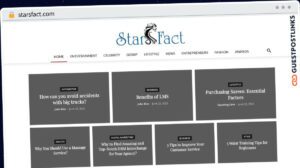 Publish Guest Post on starsfact.com