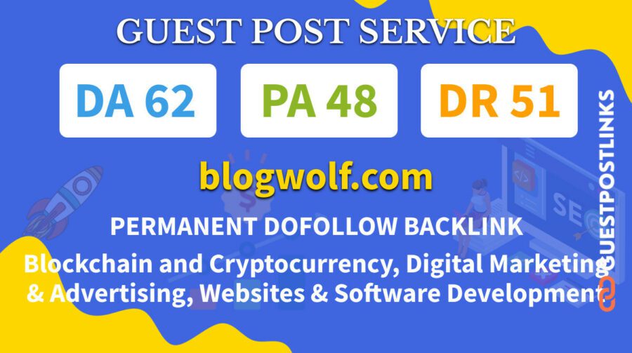 Buy Guest Post on blogwolf.com