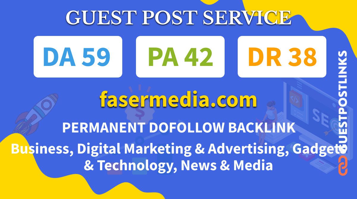Buy Guest Post on fasermedia.com