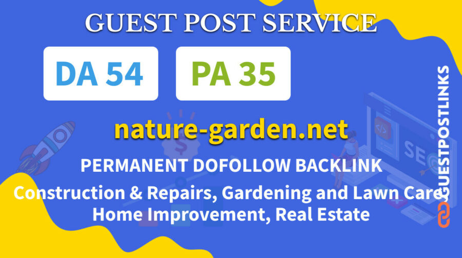 Buy Guest Post on nature-garden.net