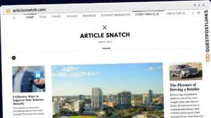 Publish Guest Post on articlesnatch.com