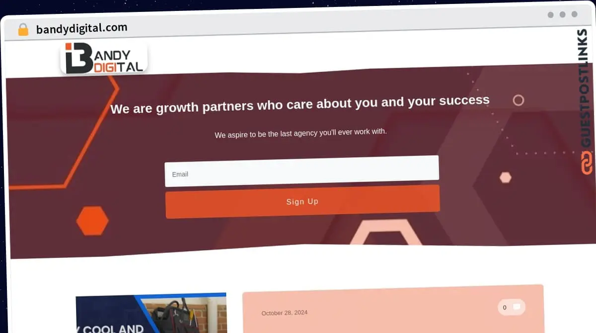 Publish Guest Post on bandydigital.com