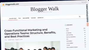 Publish Guest Post on bloggerwalk.com