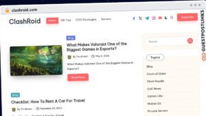 Publish Guest Post on clashroid.com