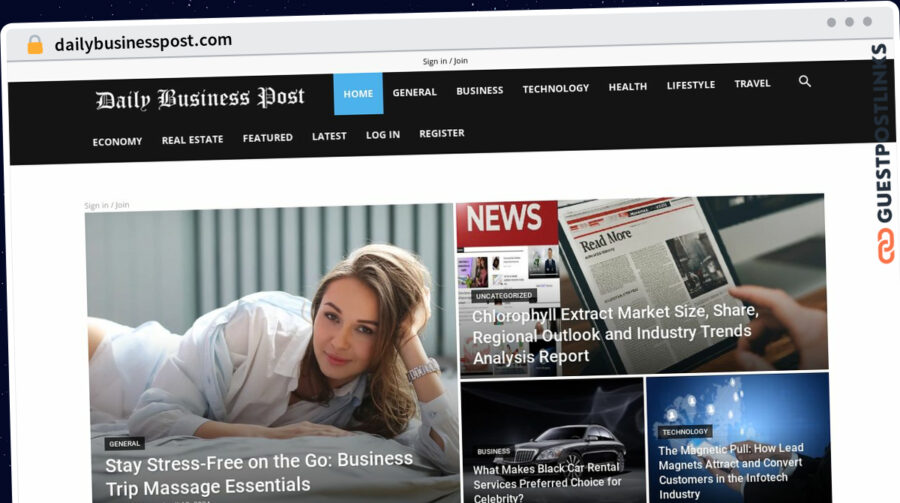 Publish Guest Post on dailybusinesspost.com