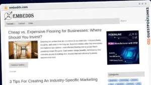 Publish Guest Post on embedds.com