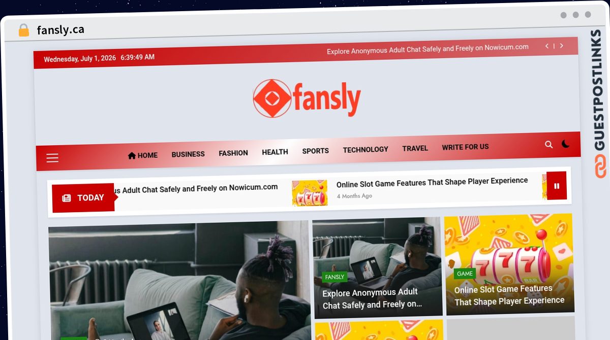 Publish Guest Post on fansly.ca
