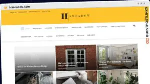 Publish Guest Post on homeadow.com