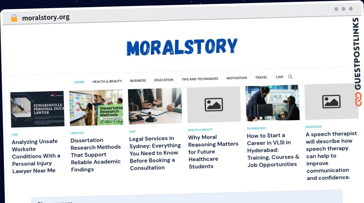Publish Guest Post on moralstory.org