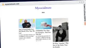 Publish Guest Post on mysocialmate.com