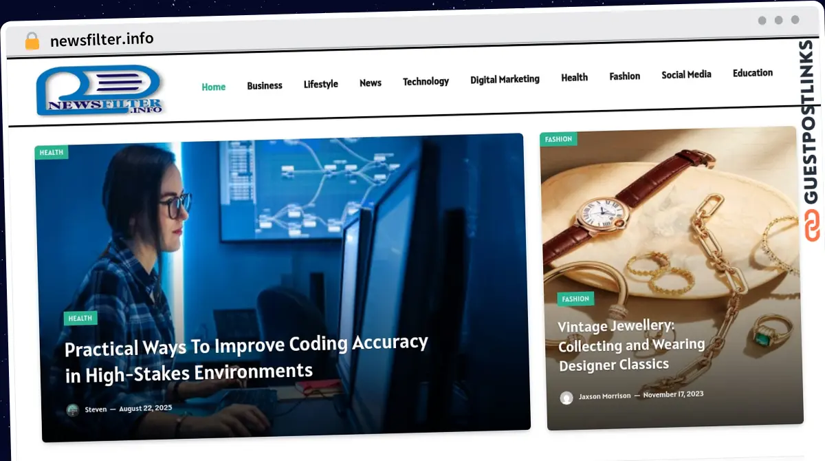 Publish Guest Post on newsfilter.info