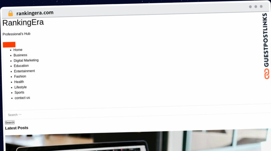 Publish Guest Post on rankingera.com