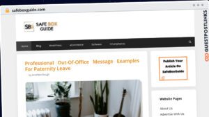 Publish Guest Post on safeboxguide.com