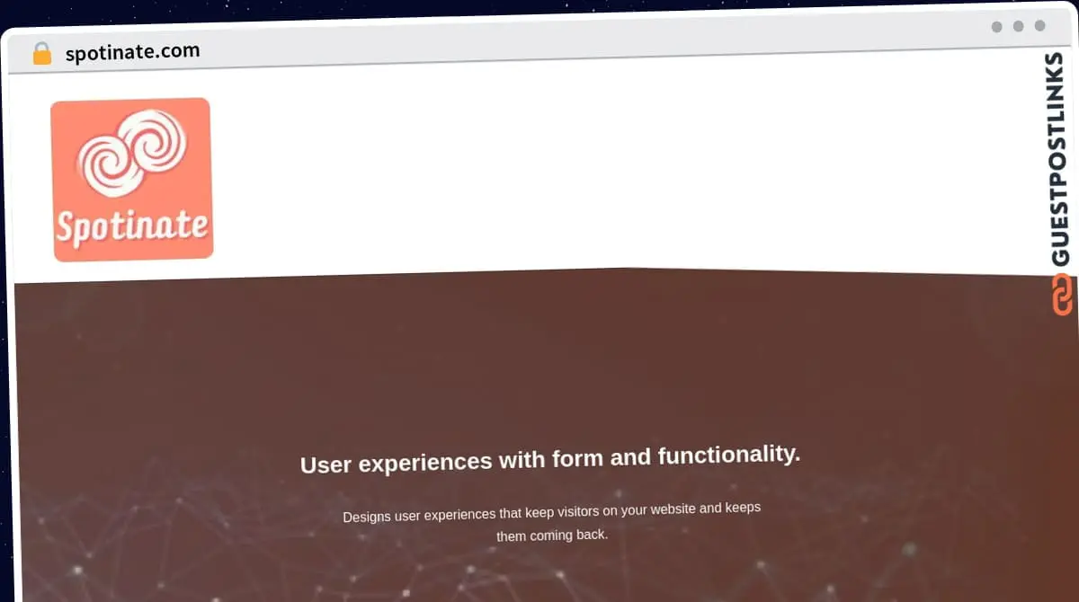 Publish Guest Post on spotinate.com