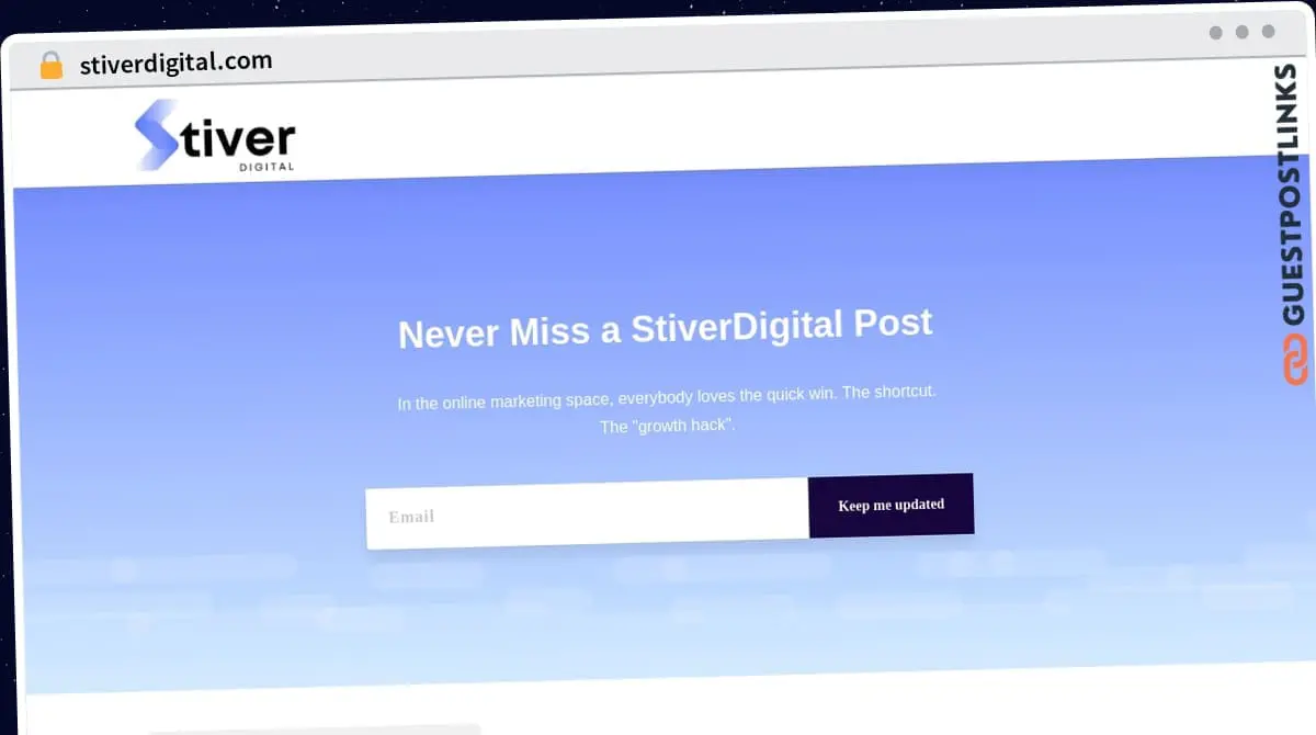Publish Guest Post on stiverdigital.com
