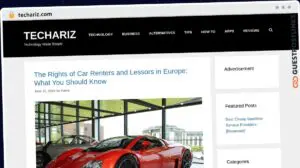 Publish Guest Post on techariz.com