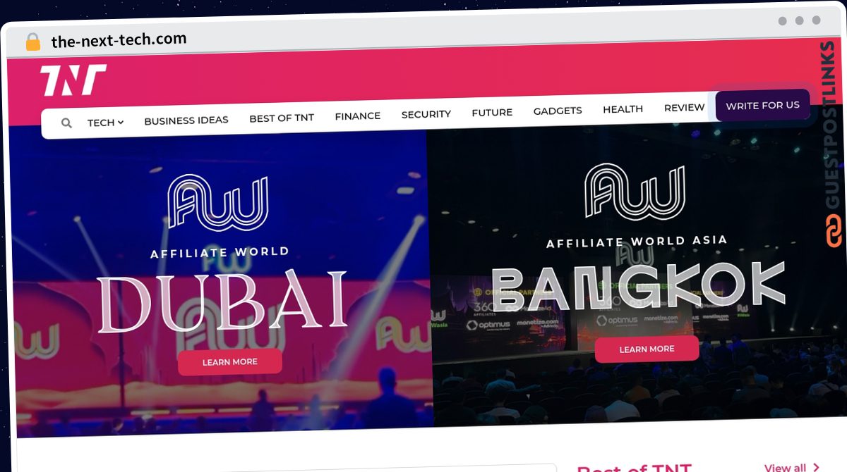 Publish Guest Post on the-next-tech.com