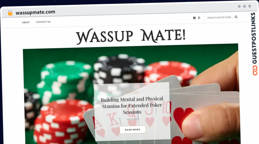 Publish Guest Post on wassupmate.com