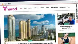 Publish Guest Post on yareel.co