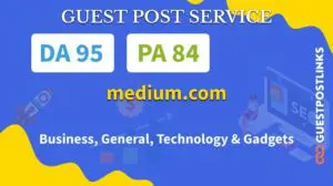 Buy Guest Post on medium.com